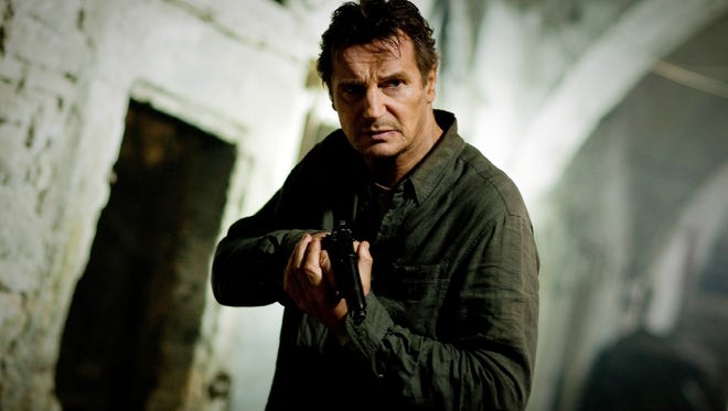 Liam Neeson's talk-show rounds paid off at the box office for 'Taken 2.'