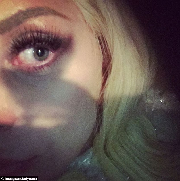 Shedding a tear? While Gaga - real name Stefani Germanotta - is yet to respond to the comments, the Born This Way crooner did post a cryptic picture to her Instagram page on Tuesday