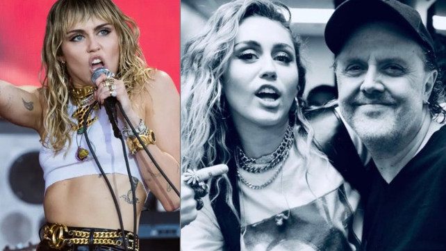 Miley Cyrus Covers 'Nothing Else Matters' With Elton John, Chad Smith & Rob Trujillo for Metallica's 'Black Album' 30th-Anniversary Edition