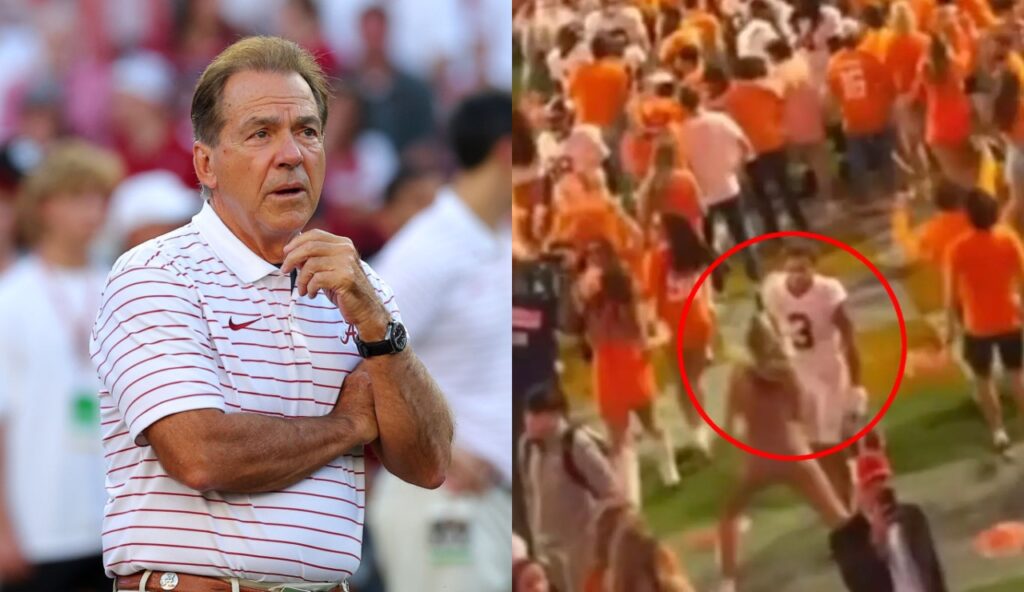 Nick Saban plans to investigate more into Jermaine Burton hitting female Vols fan