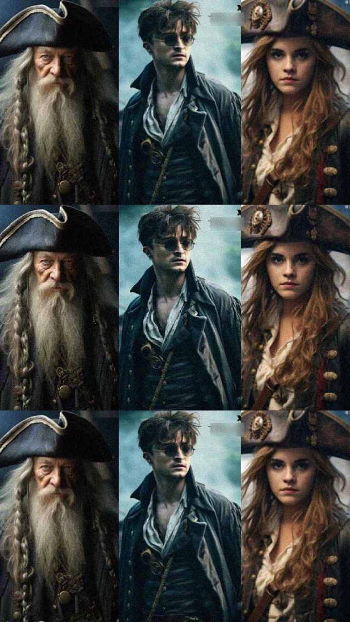 From Daniel Radcliffe To Emma Watson, Harry Potter Reimagined By AI In The Pirates Of The