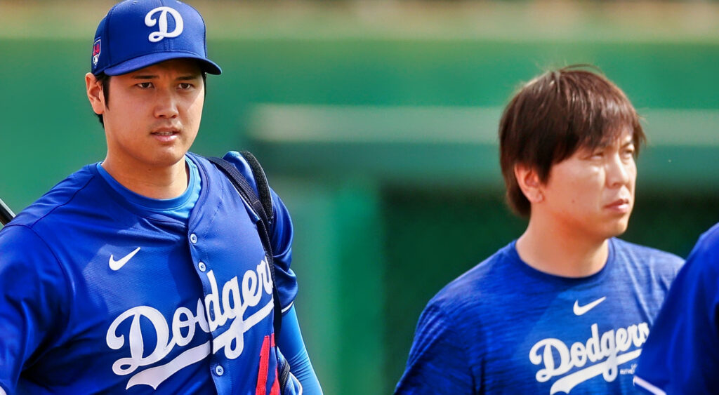 Shohei Ohtani and Ippei Mizuhara