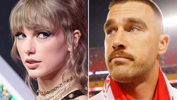 Taylor Swift and Travis Kelce