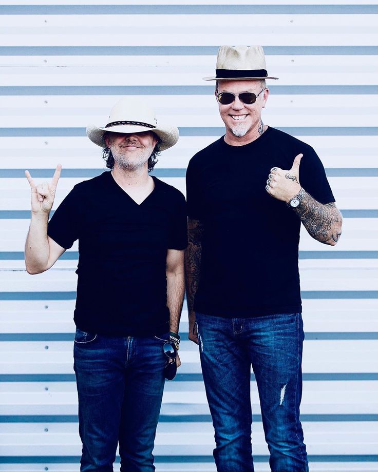 Lars Ulrich on Instagram: “Happiest of birthdays to my brother of 438 years... As I always say....we're just getting s… | Metallica, James metallica, James hetfield