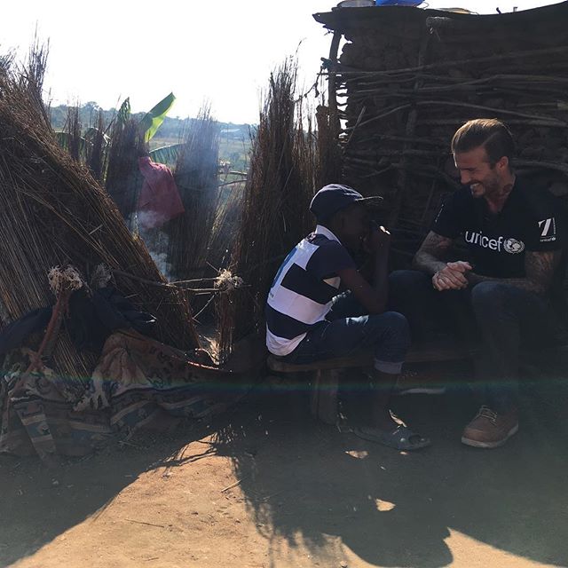  David Beckham is calling on the global community to raise funds for food and clean water for the African region