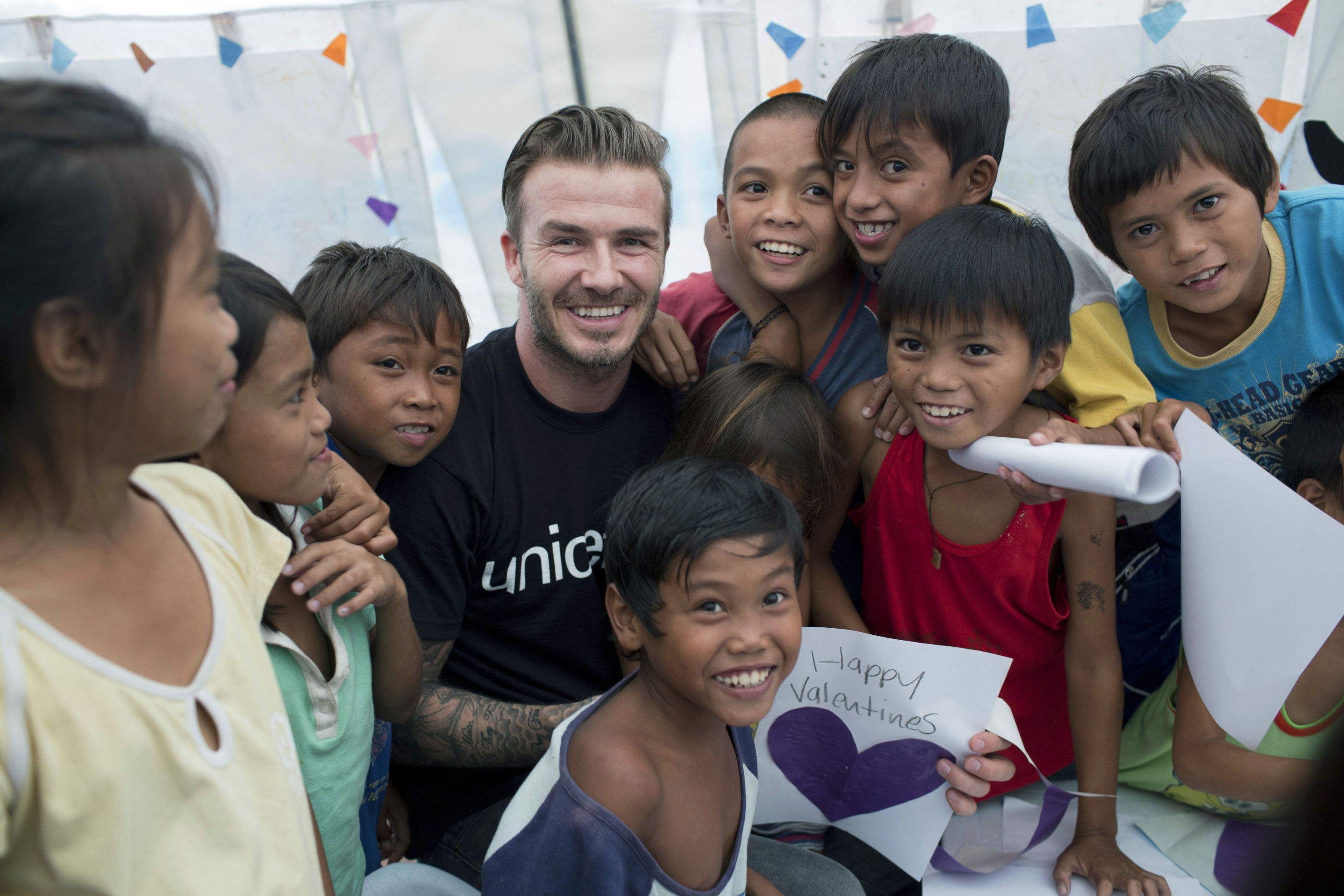 David Beckham OBE, Goodwill Ambassador - Unicef UK