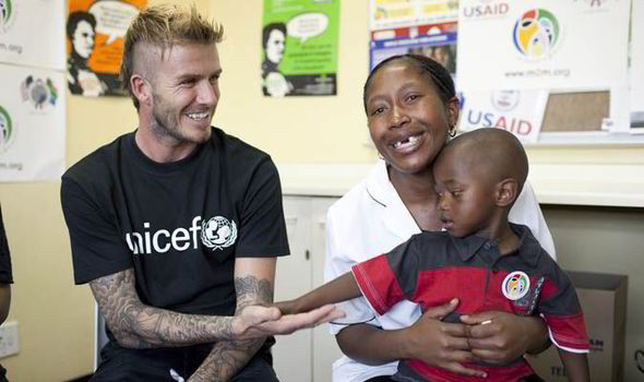 David Beckham to front Ebola awareness campaign | Celebrity News | Showbiz & TV | Express.co.uk