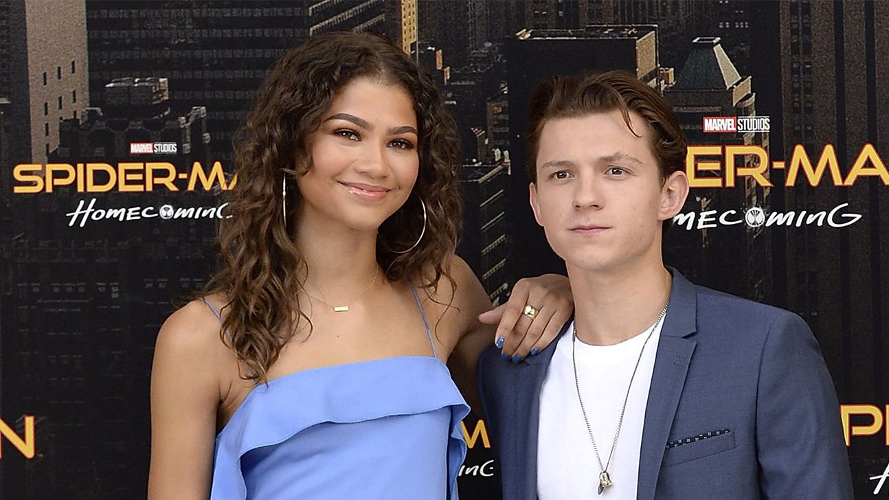 Zendaya and Tom Holland