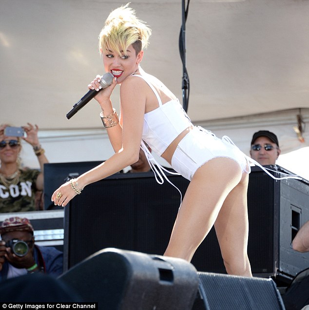 Time to twerk: Miley was defiant in the face of criticism of her VMA show