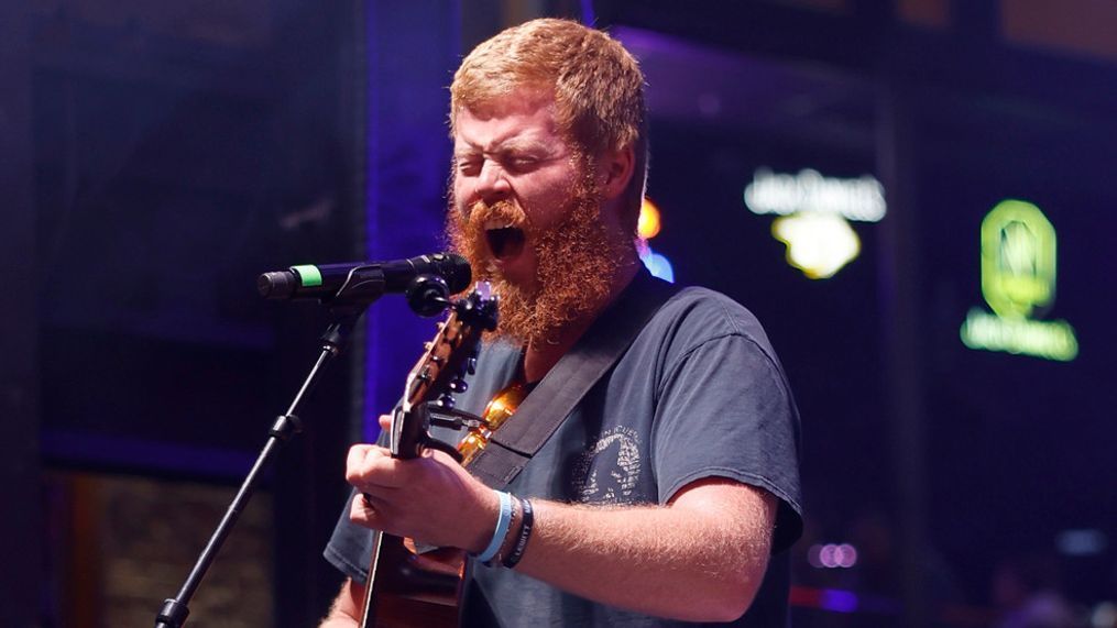 Oliver Anthony performs at Tootsie's Orchid Lounge Annual Birthday Bash on Sept. 17, 2023, in Nashville, Tennessee. (Photo by Jason Kempin/Getty Images)