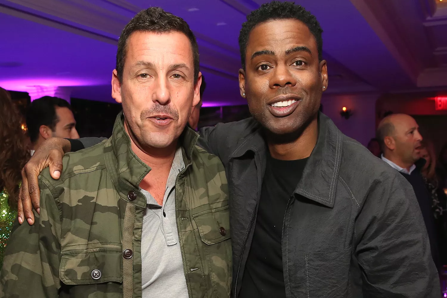 Adam Sandler and Chris Rock