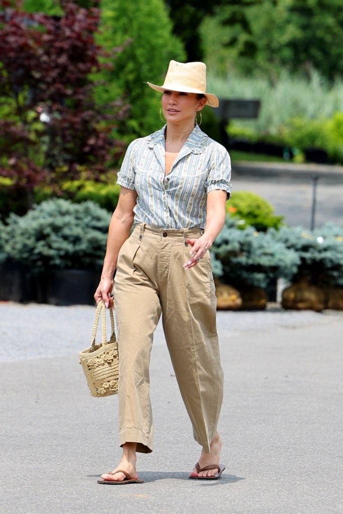 Jennifer Lopez walking