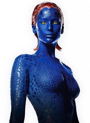 In the lead up to X-Men: First Class, when J-Law played Mystique, they spent between 10-12 hours a day together