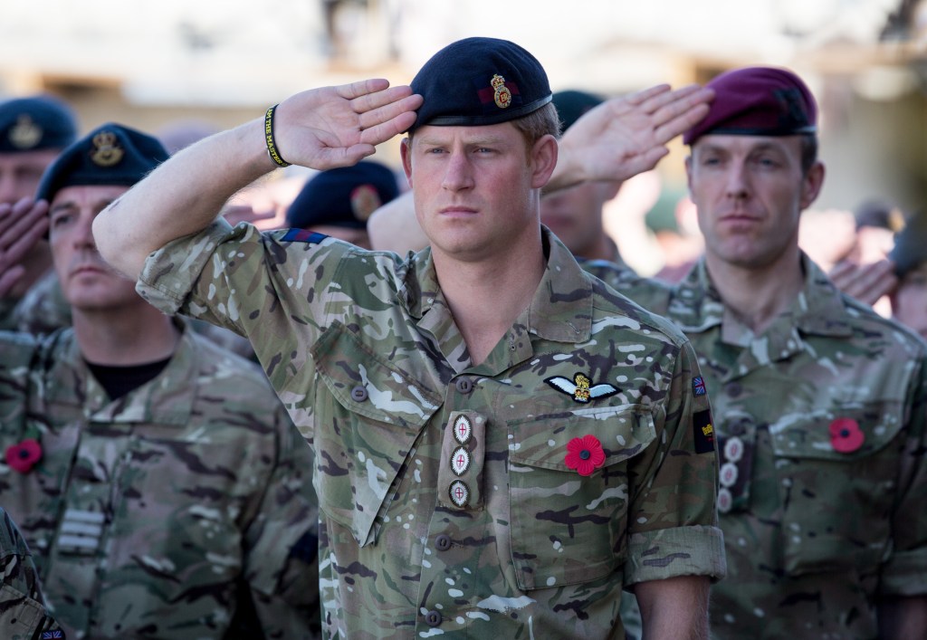 Harry had served in the British military for 10 years, including two tours in Afghanistan as a helicopter pilot. 