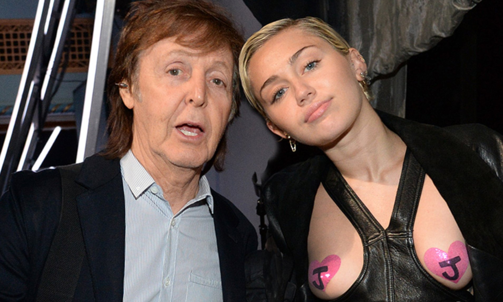 Miley Cyrus made Paul McCartney feel uncomfortable | Daily Mail Online