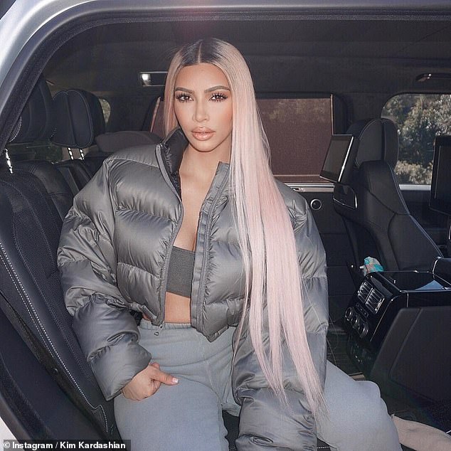 Kanye's ex-wife Kim Kardashian has worn her hair pink in the past, and so has her younger half-sister Kylie Jenner