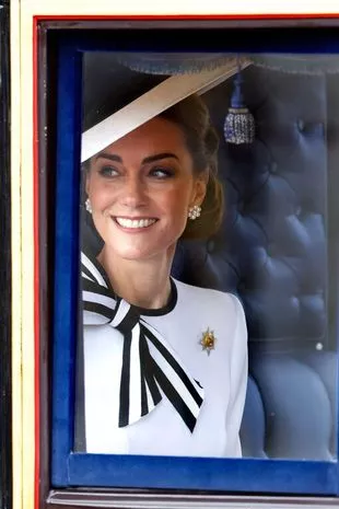 Princess Kate at Trooping The Colour 2024