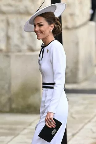 The Princess of Wales at Trooping the Colour on Saturday