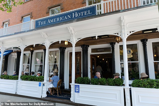 Timberlake had been drinking at The American Hotel in Sag Harbor when he emerged after one too many