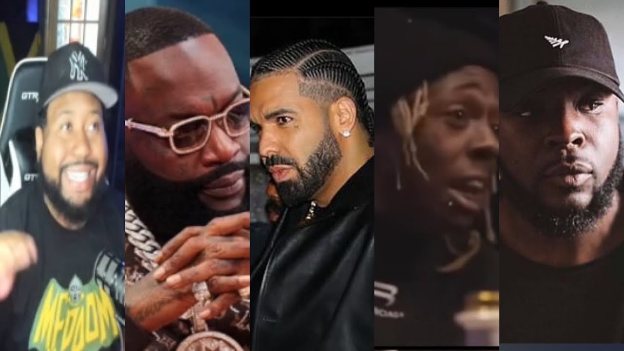 What Ross mean? Akademiks reacts to Rick Ross Alluding he wrote for Drake & Taxstone on Kdot Diss! - YouTube