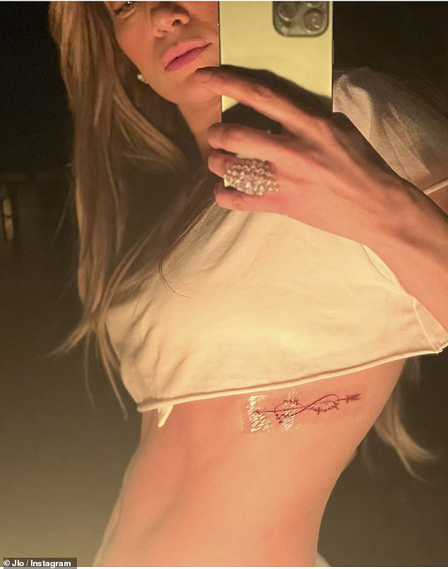 Making it permanent! Their date night came just hours after Jennifer revealed that she and Ben had gotten matching tattoos, as she posted a snap of her ink on her torso