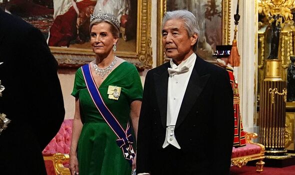 Duchess Sophie wearing the Lotus Flower Tiara 