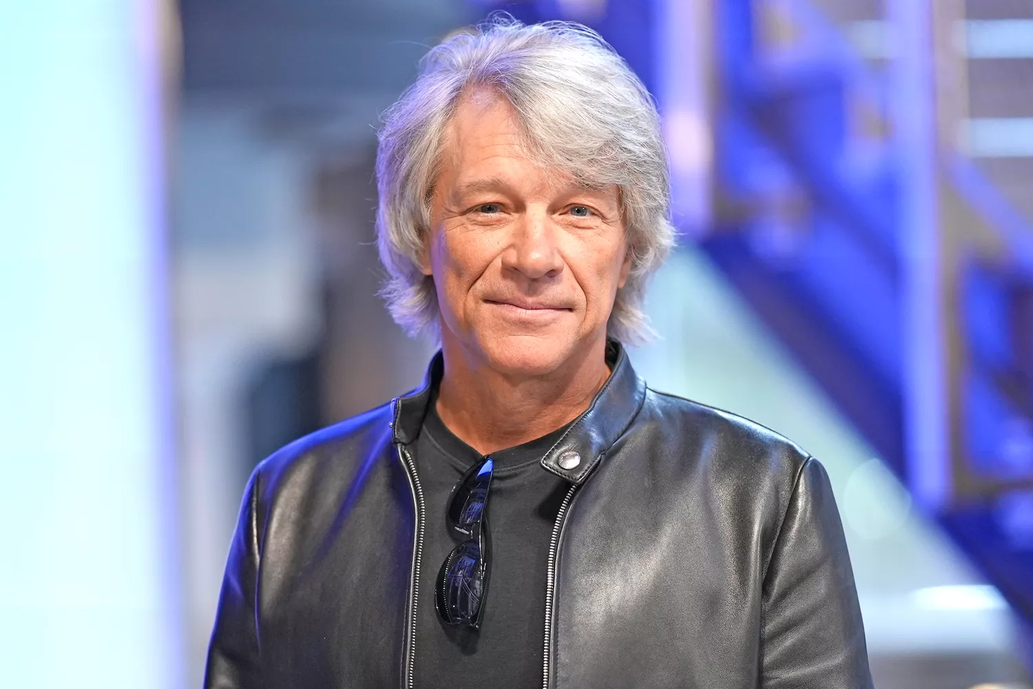 Jon Bon Jovi visits the Empire State Building on September 15, 2023 in New York City