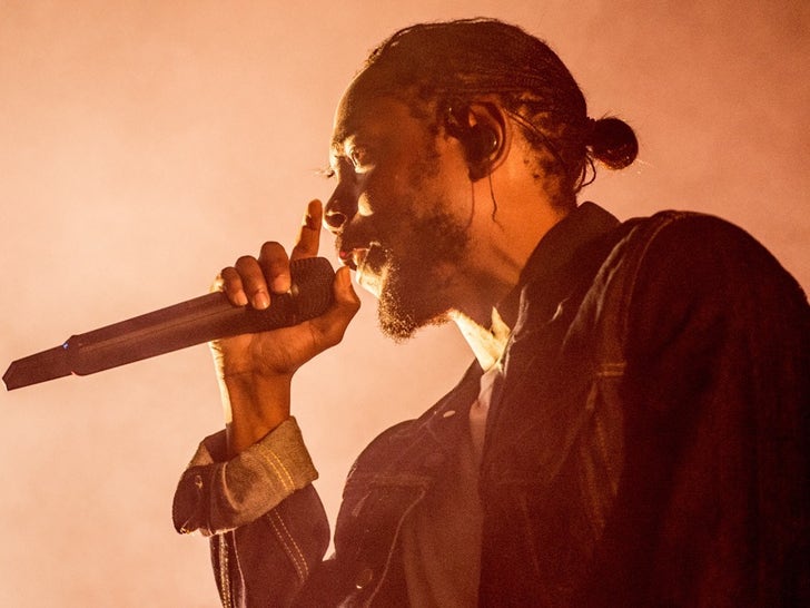 Kendrick Lamar's Performance Pics