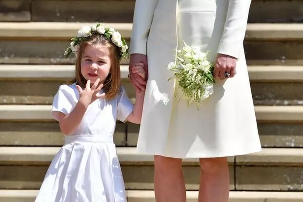 Princess Charlotte as bridesmaid