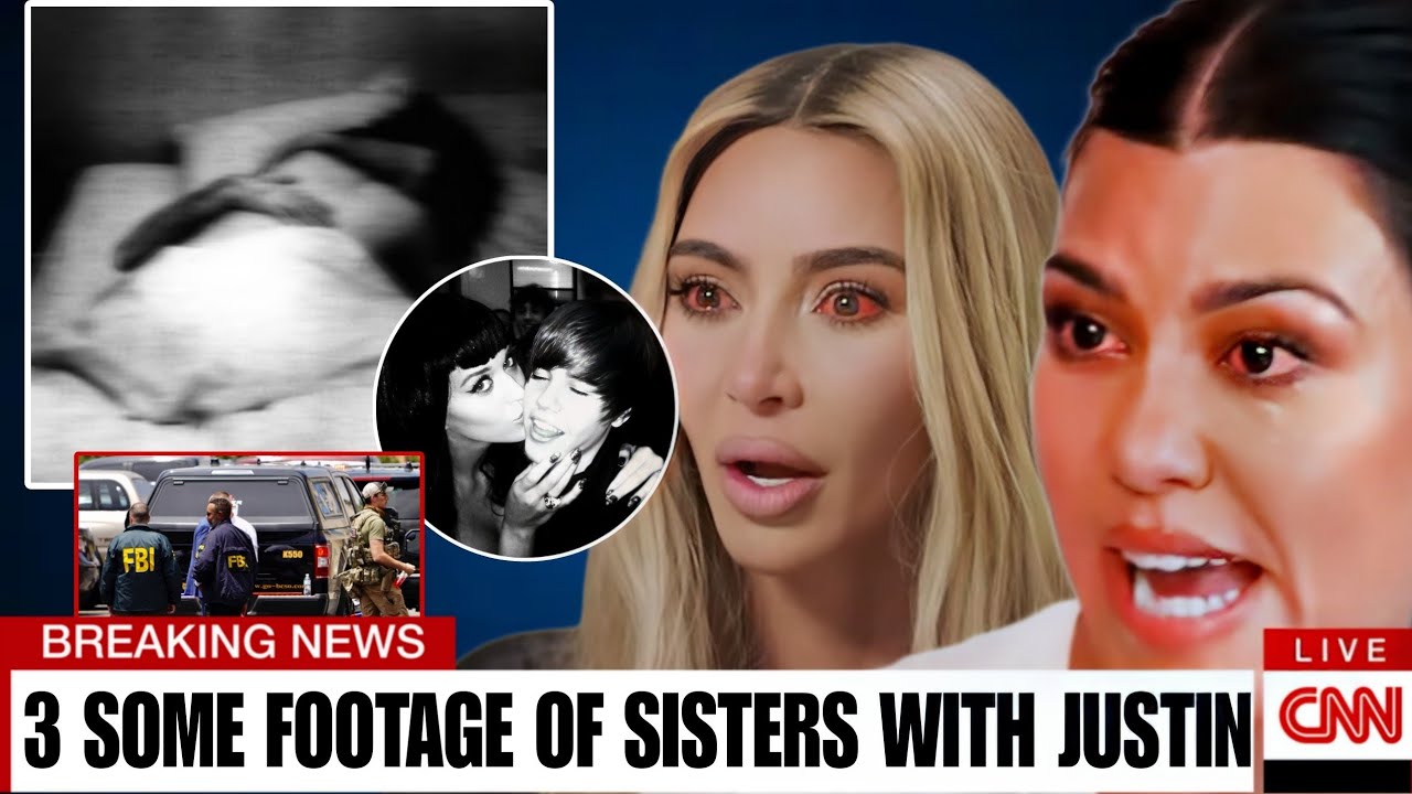 Kim K, And Kourtney CONFUSED After The Fbi UNCOVERED A Video Of How They  Used Justin For A 3 Some - YouTube