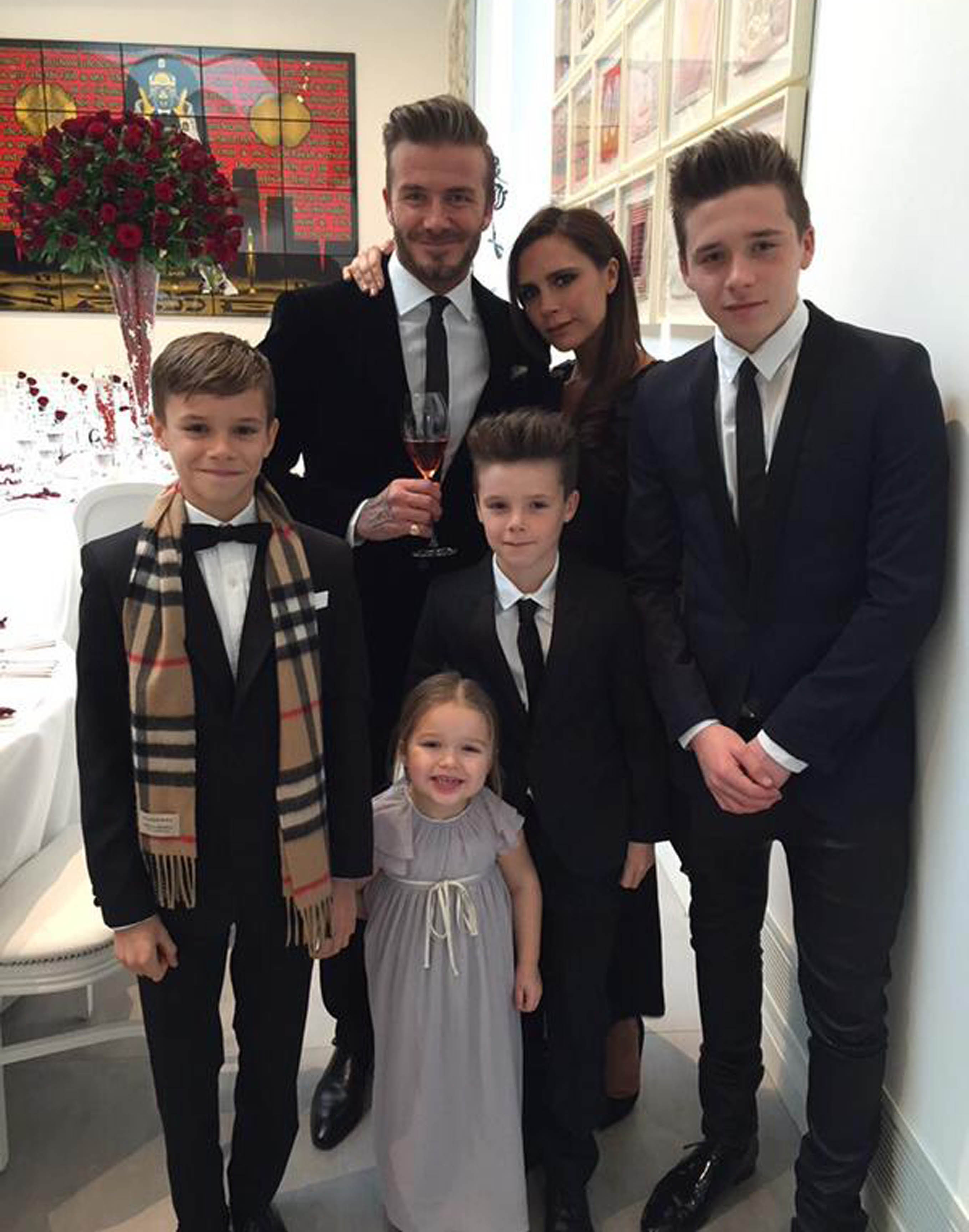  He and Victoria have four children - sons Brooklyn, 17, Romeo, 13 and Cruz, 11, as well as five-year-old daughter Harper