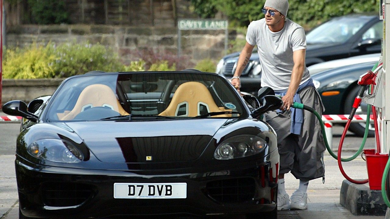 David Beckham Ferrari 612 Scaglietti