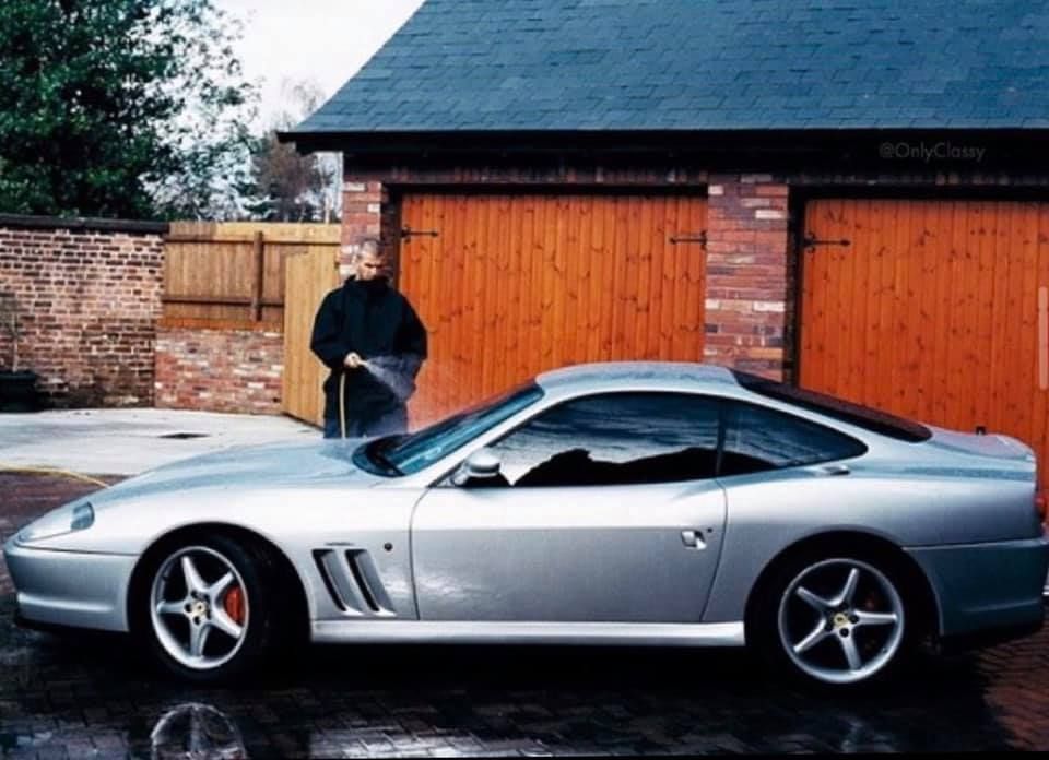 David Beckham Ferrari Maranello