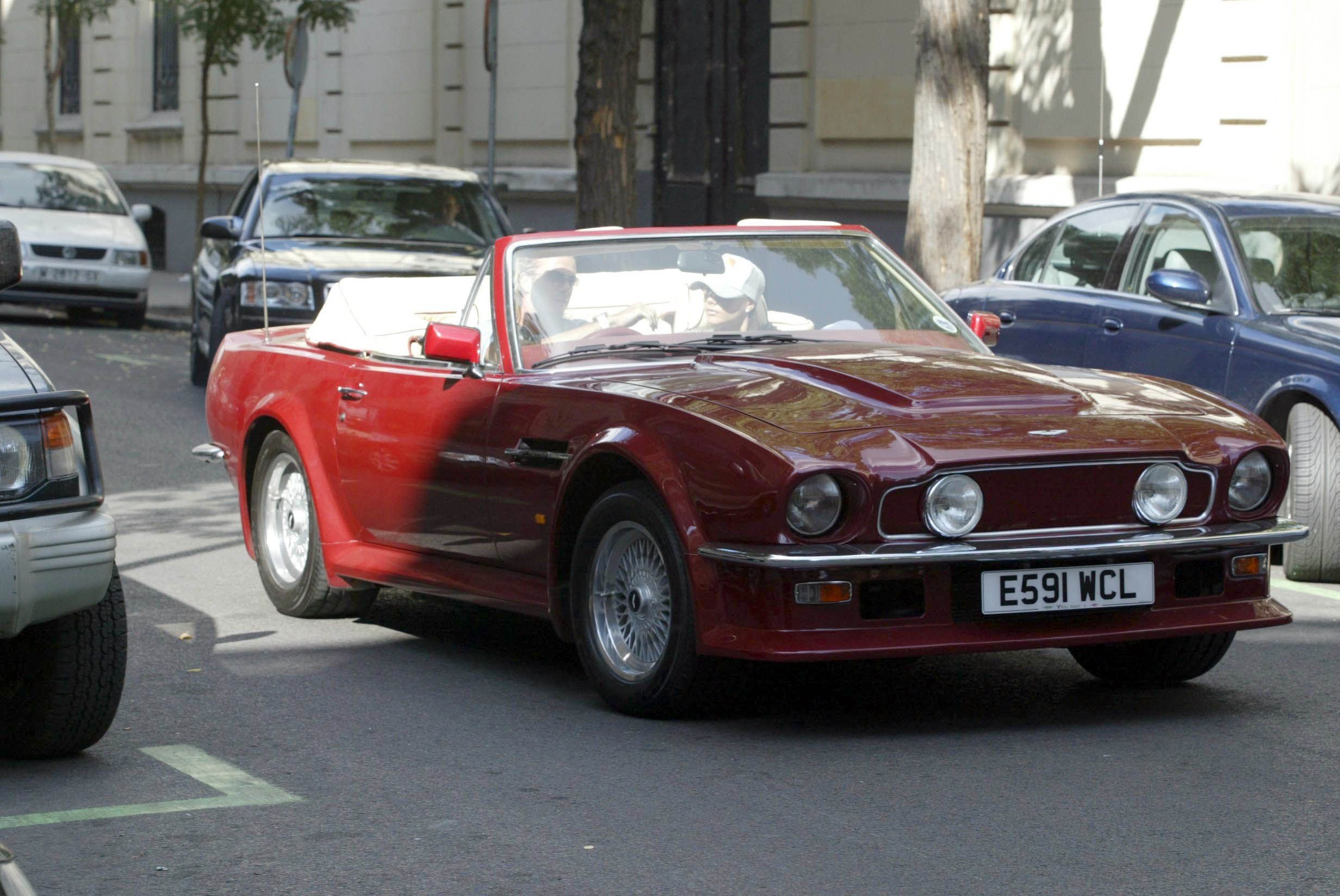 David Beckham Aston Martin Vantage Volante