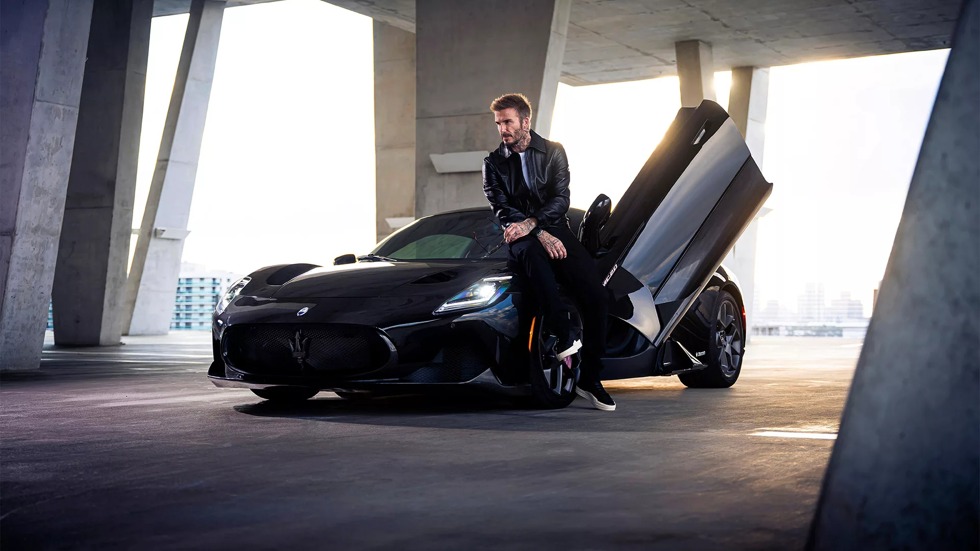 David Beckham Maserati MC20