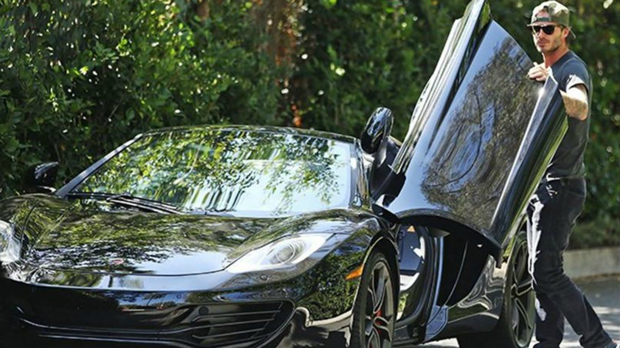 David Beckham McLaren 12C