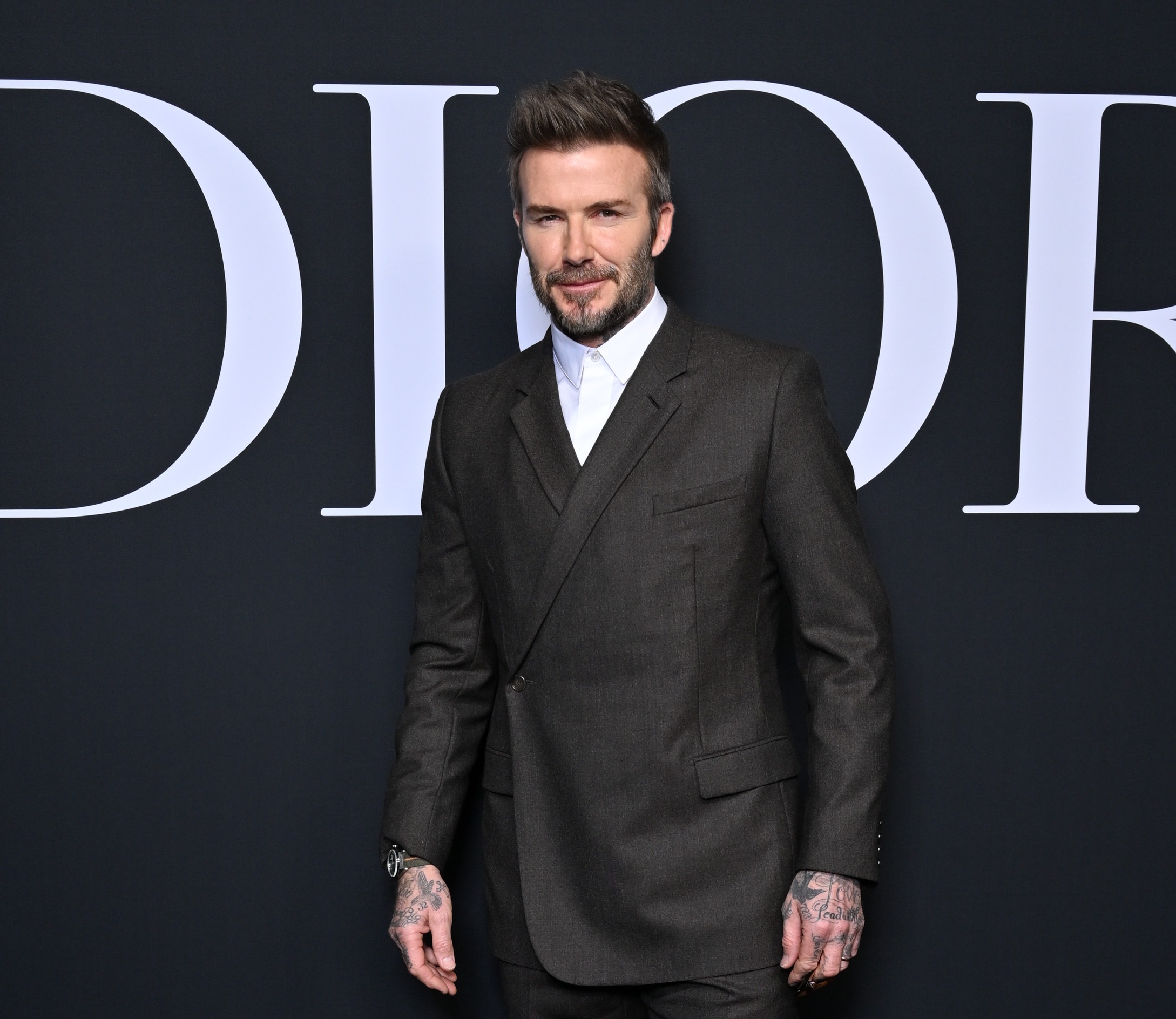 David Beckham is another former Manchester United star with worldwide fame