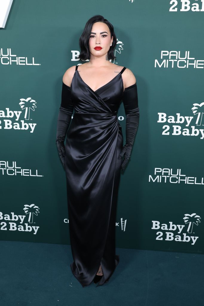 WEST HOLLYWOOD, CALIFORNIA - NOVEMBER 11: Demi Lovato attends the 2023 Baby2Baby Gala Presented By Paul Mitchell at Pacific Design Center on November 11, 2023 in West Hollywood, California. (Photo by Monica Schipper/Getty Images)