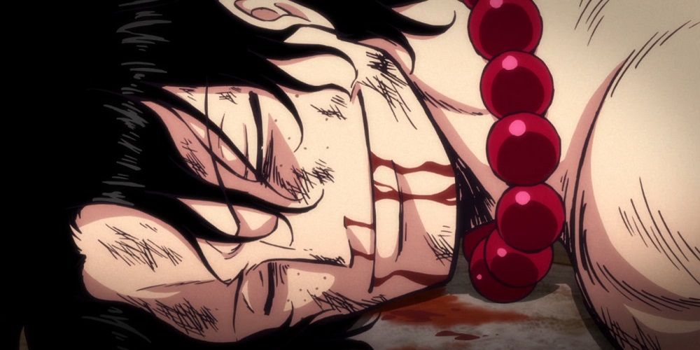 Ace's death in One Piece