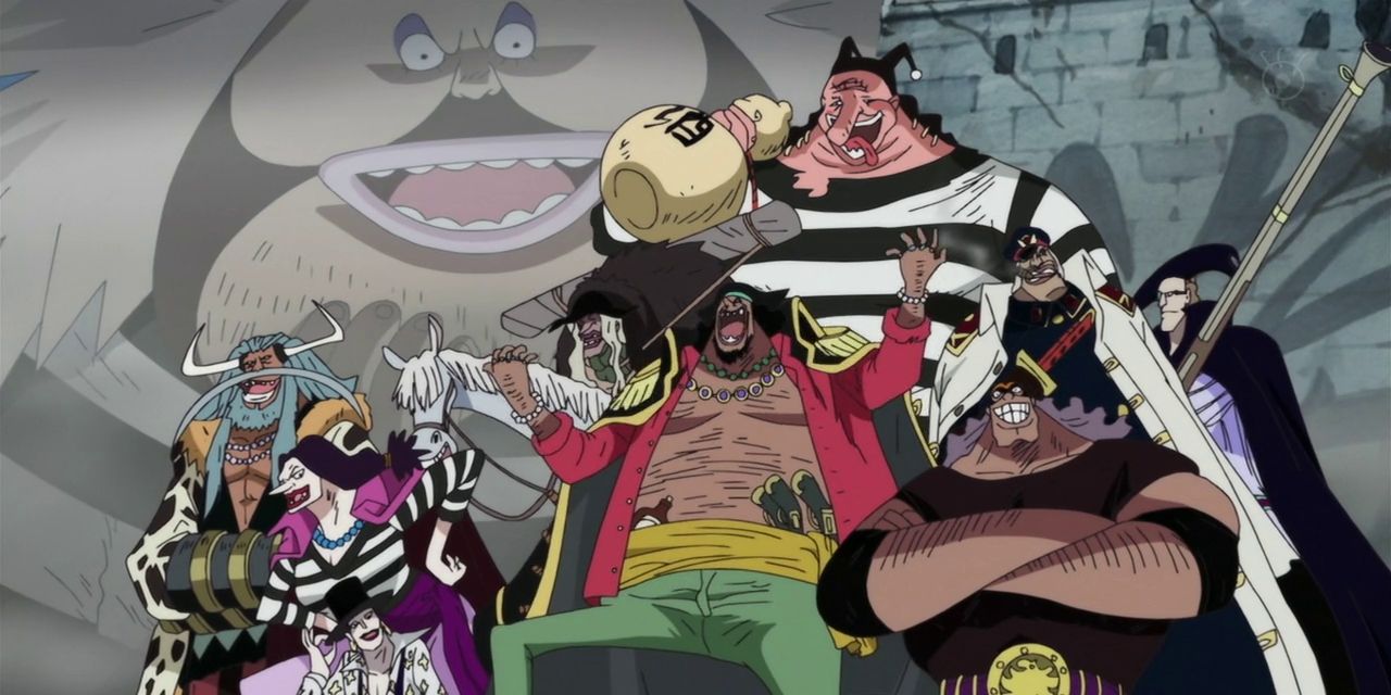 One Piece Blackbeard Pirates arrive at Marineford