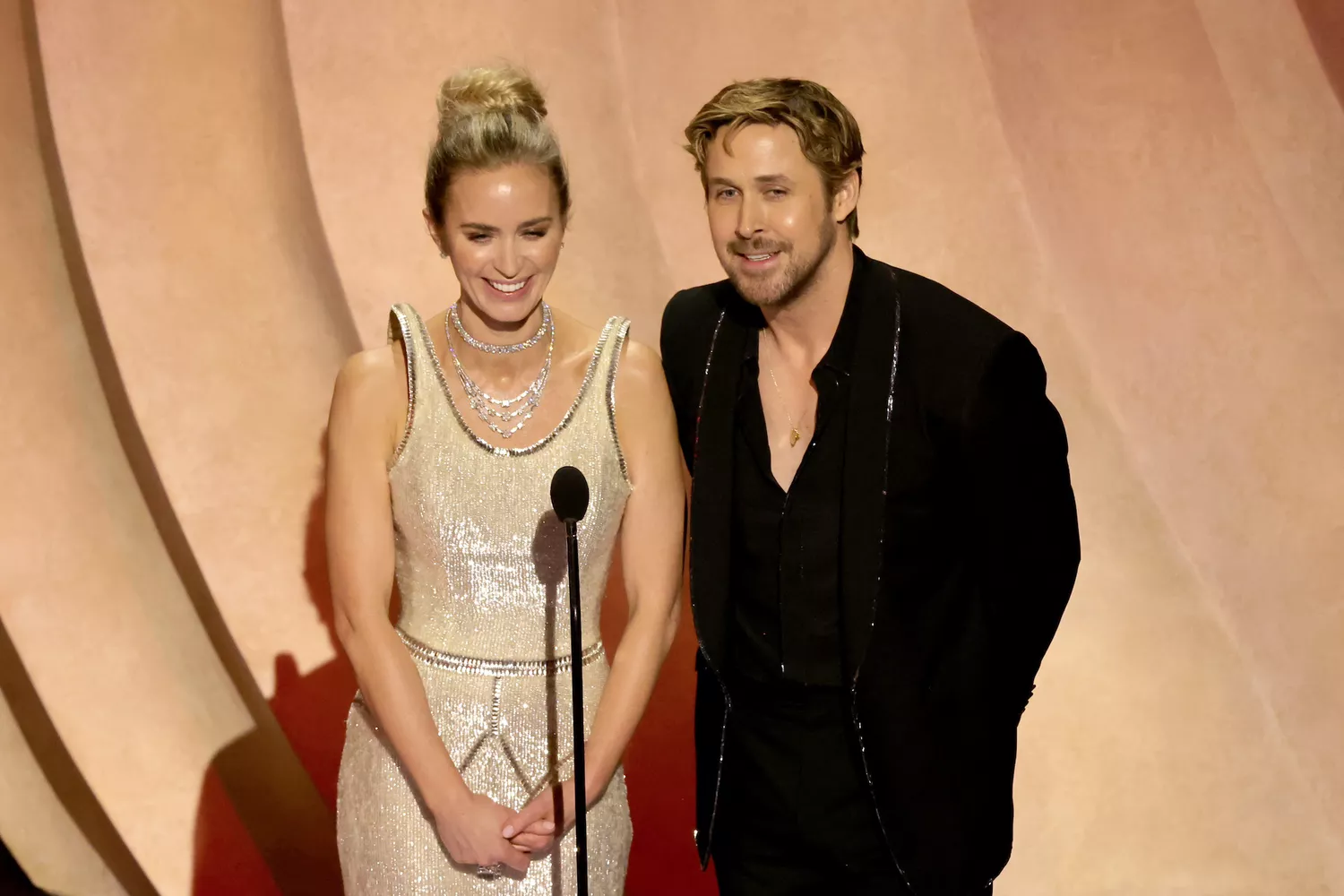  Emily Blunt and Ryan Gosling Oscars