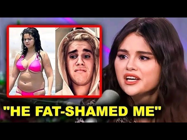 Selena Gomez Furiously Reacts To Justin Bieber Fat-Shaming Her. - YouTube