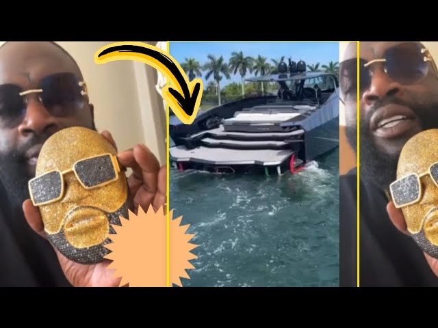 Rick Ross Shows off His million dollar Lamborghini Yatch Few Days After Drake called Him broke😭💔... - YouTube