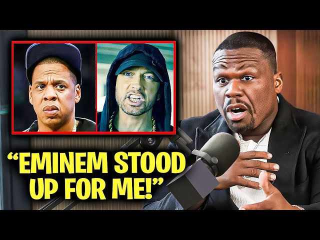 50 Cent Reveals How Eminem CONFRONTED Jay Z To Save Him - YouTube