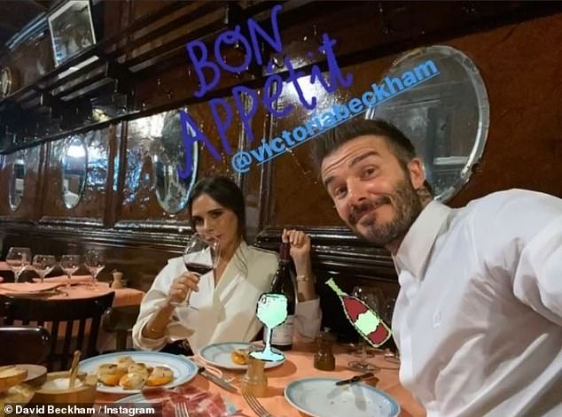 David Beckham reportedly whisked wife Victoria to the South of France on a private jet to enjoy a swanky £200-a-head dinner at the famous La Colombe d'Or for her 50th birthday (stock image)