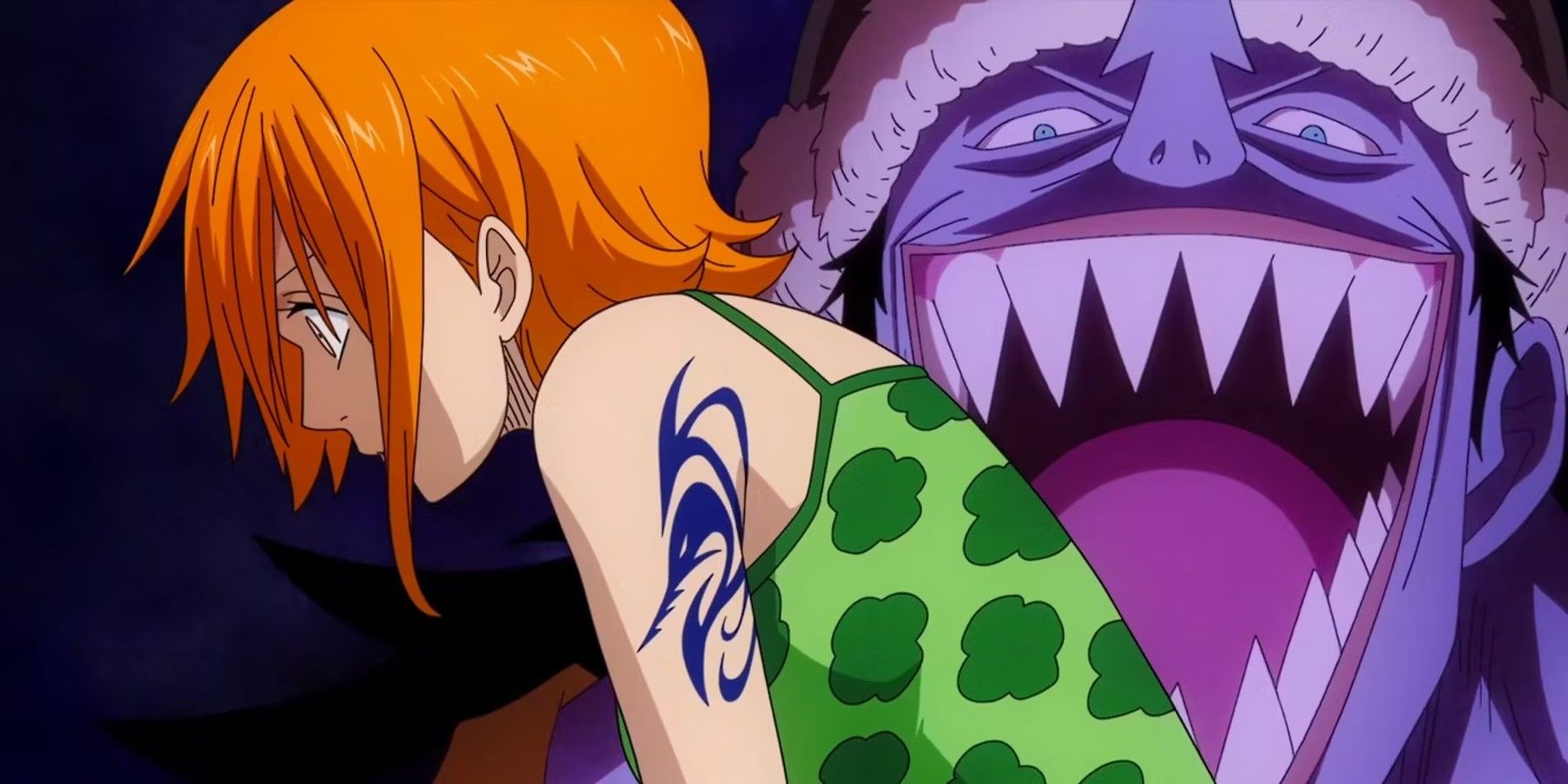 Arlong and Nami One Piece