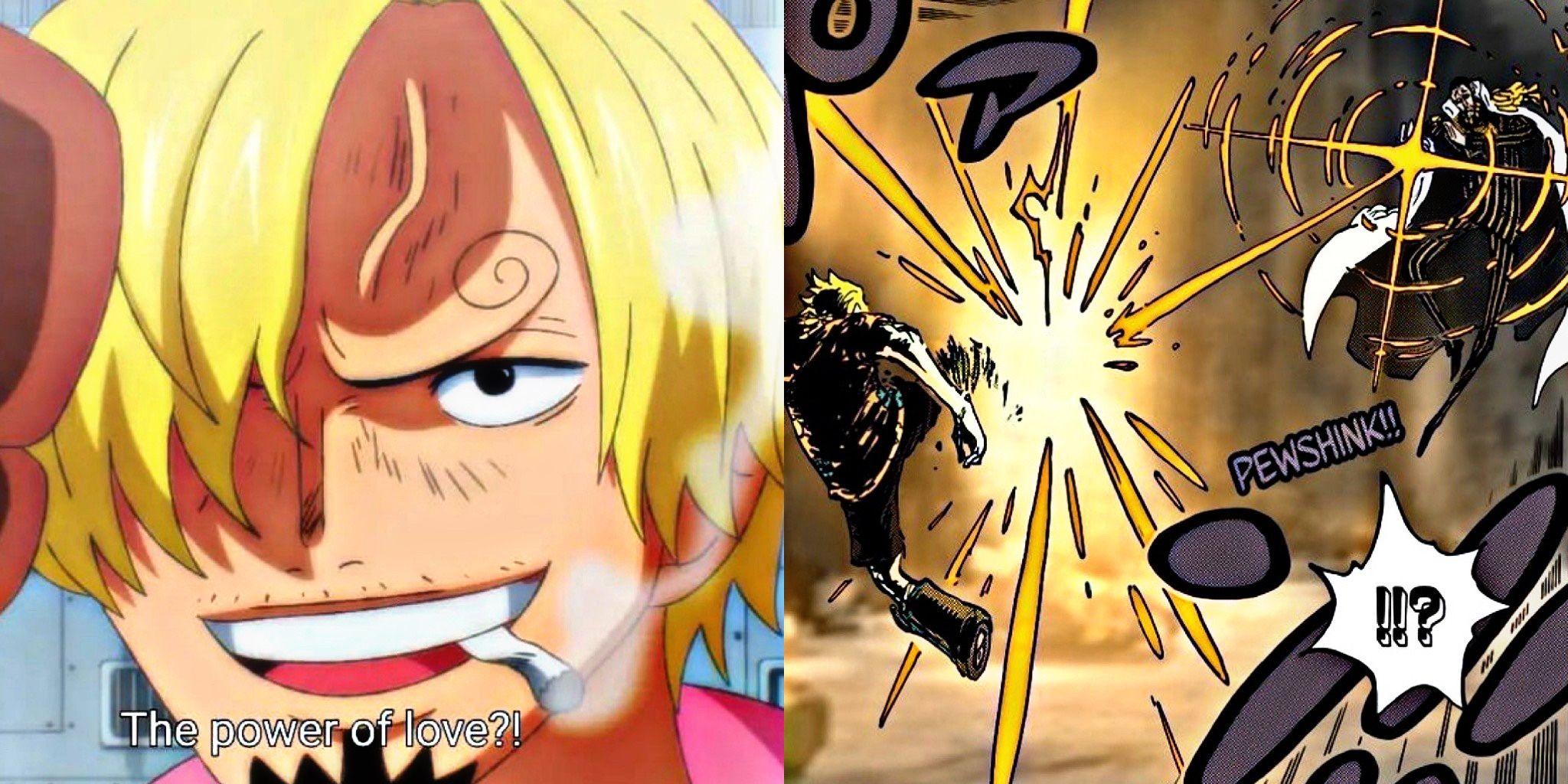 sanji power of love one piece