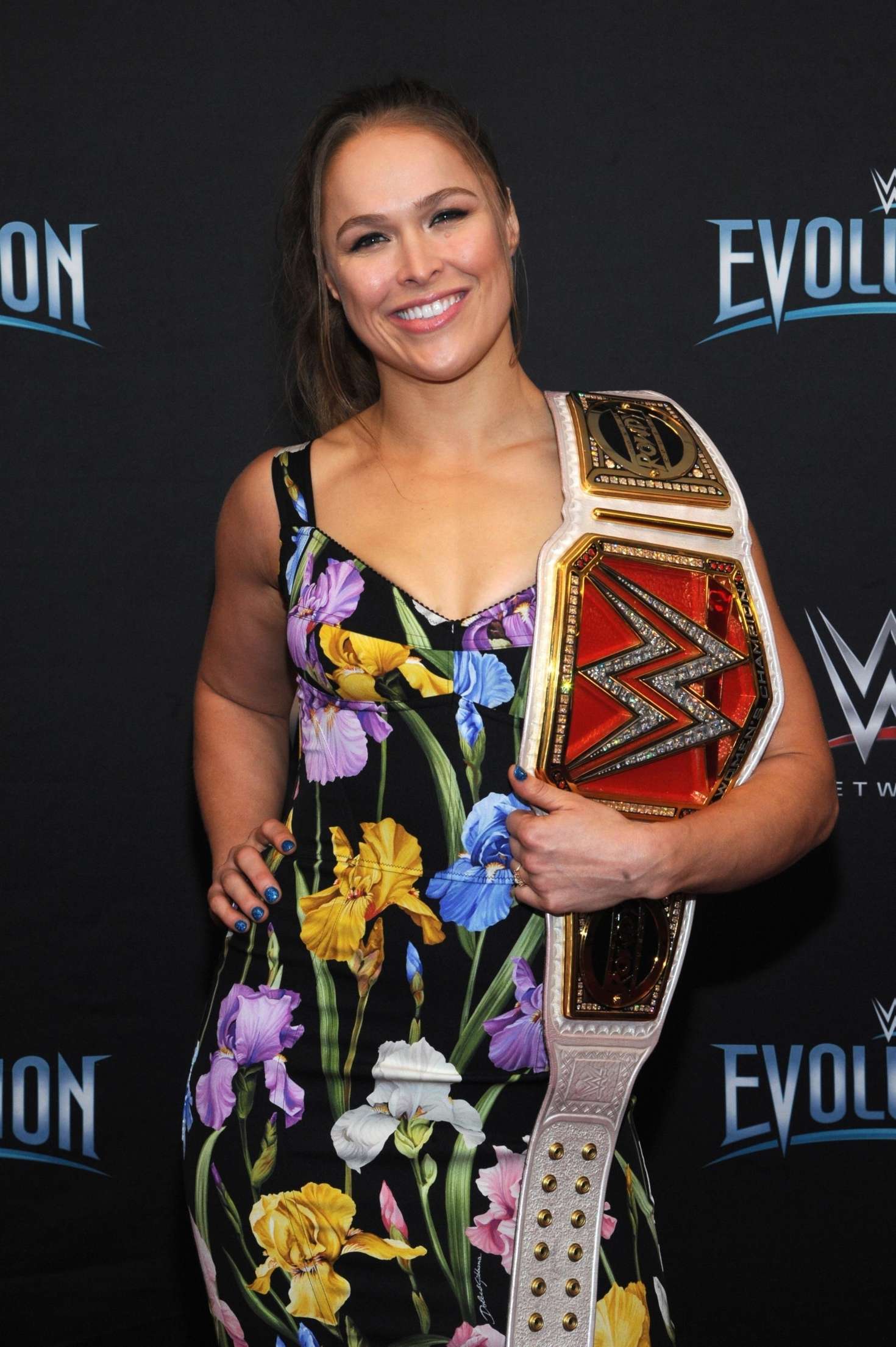 Ronda Rousey – WWE Evolution in New York | GotCeleb