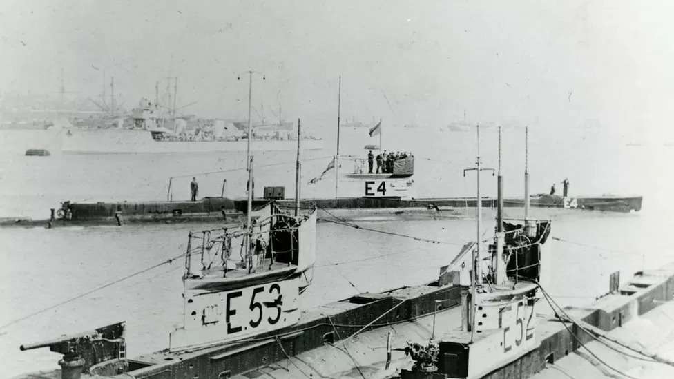 Submarine E52. 