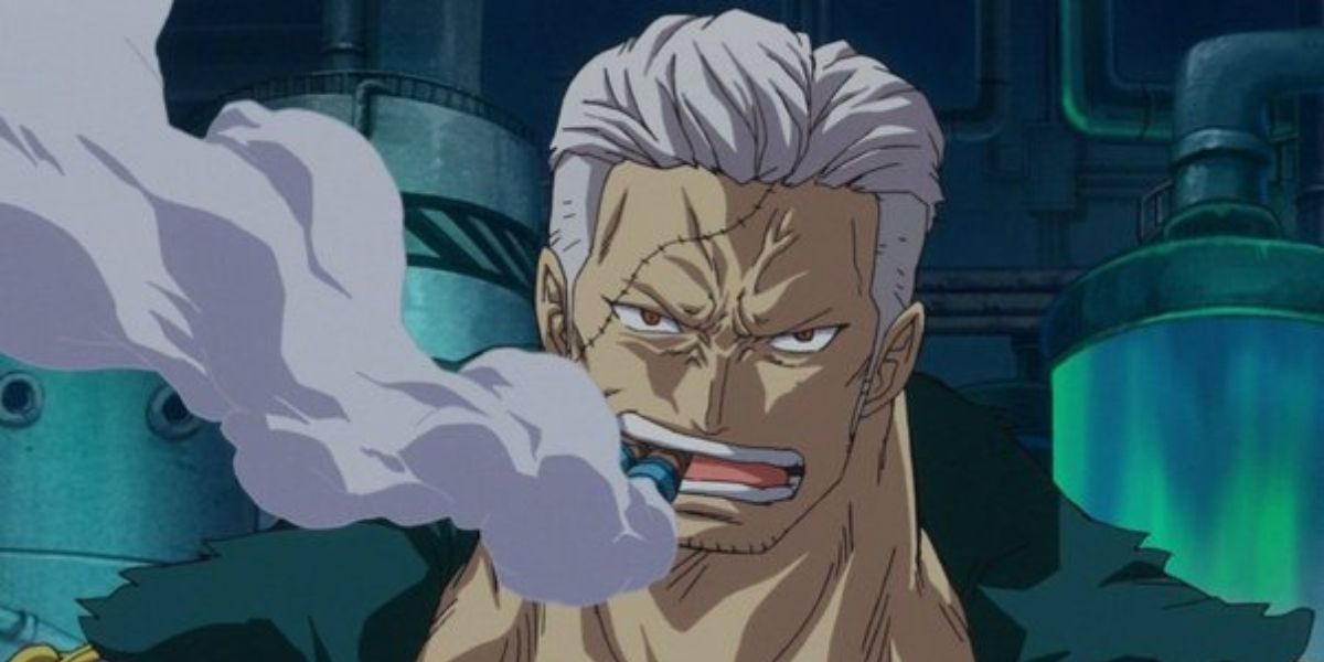 Captain Smoker Smoking 